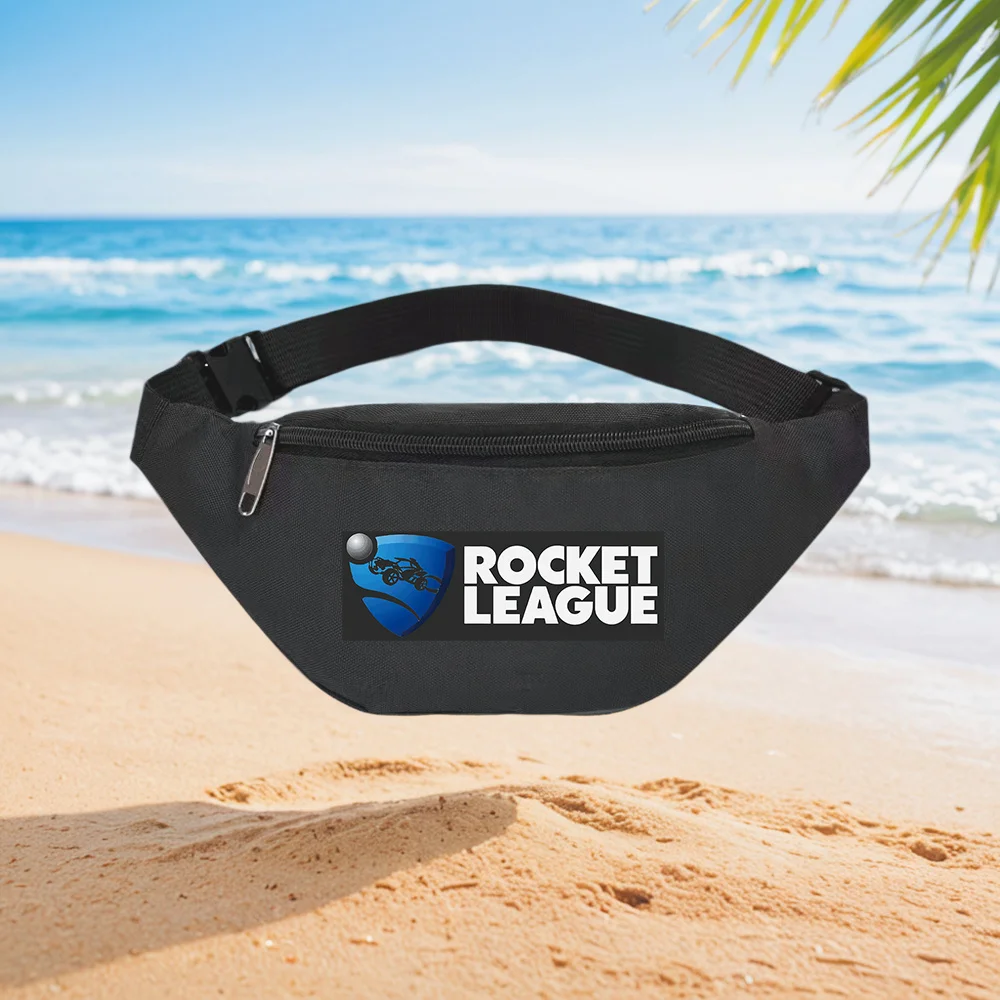 

Rocket League Car Logo Game Sport Waist Backpack Crossbody Chest Bag Street Casual Sporty Fashionable Simple Unique Printed Desi