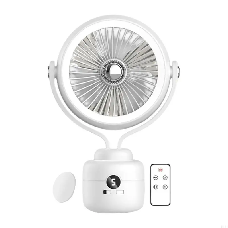 مروحة الجدول F92F مع سرعات قابلة للتعديل لدورة الهواء الفعالة USB شحن المروحة