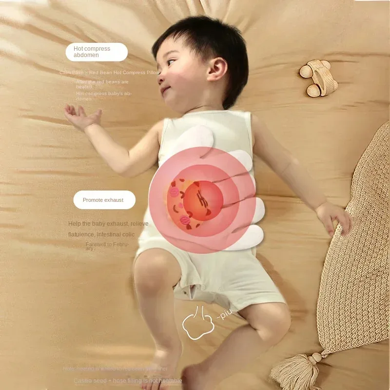 New Big Palm Soothing Sleep Artifact Newborn Pillow Hand Baby Soothing Palm Shock-pressing Rice Bag Baby Anti-jumping Soothing