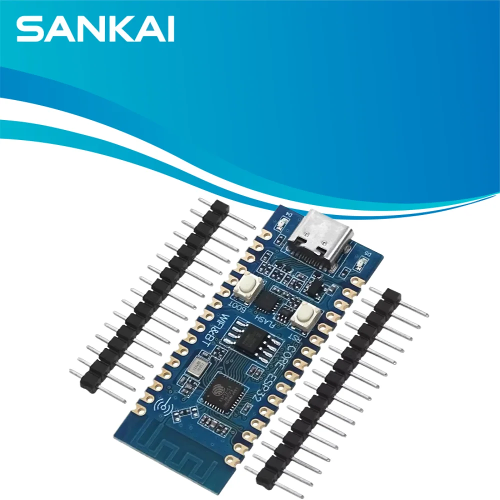 ESP32-C3 Development Board, Core Board for Chip Function Verification, 2.4G WiFi Bluetooth Module