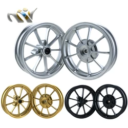 Motorcycle Modified Aluminum Alloy front back wheels Rim Disc brake for DIO AF18 AF25 AF27 AF28 ZX AF34 AF35 12 core