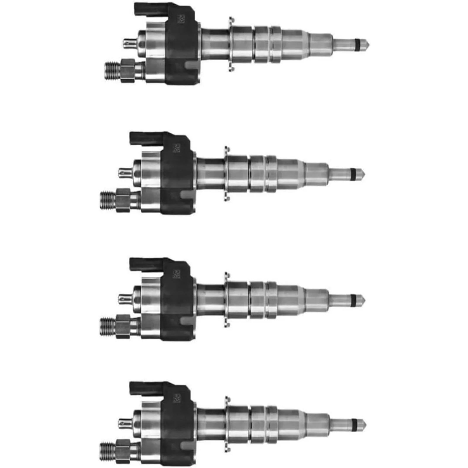 4PCS Fuel Injector 13537589048 Compatible for BMW 7 Series 750iX 750Li 750LiX 760Li Compatible for Alpina B7 B7L 2007-2012