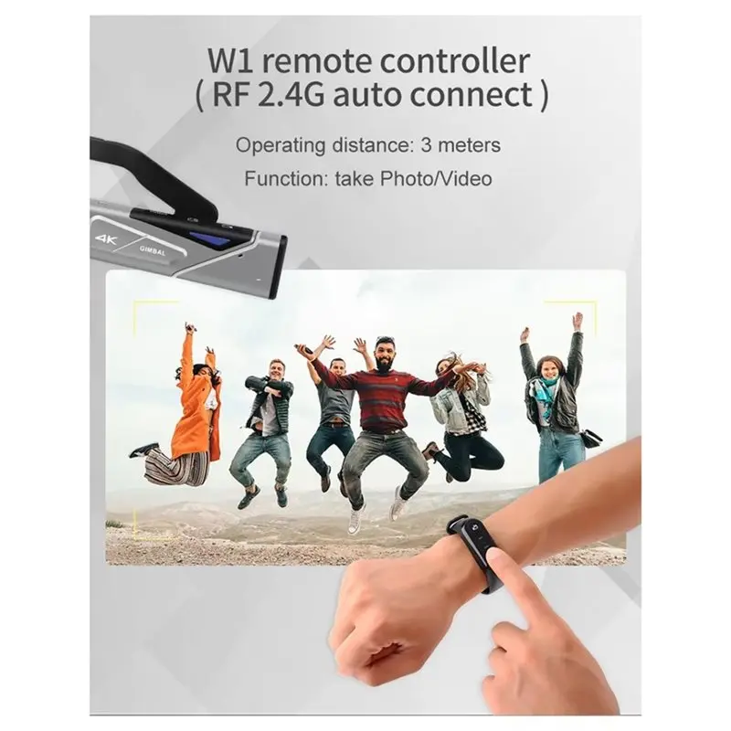 ABTJ-RF 2.4G Bracelet Remote Controller For Ordro EP7 Ep7pro