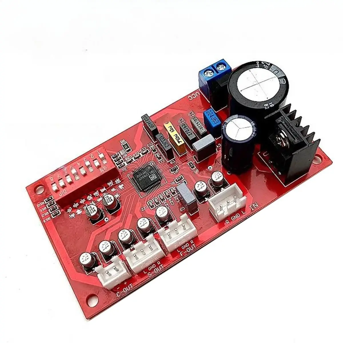Y2354A*☀▃QS7785CF High-End 5.1-Channel Virtual Surround Sound Processing Board with Single Power Supply