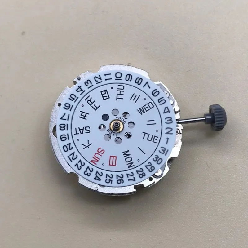 Parts for watch accessories, Citizen 8200 movement, dual calendar movement MIYOTA 8205 white machine