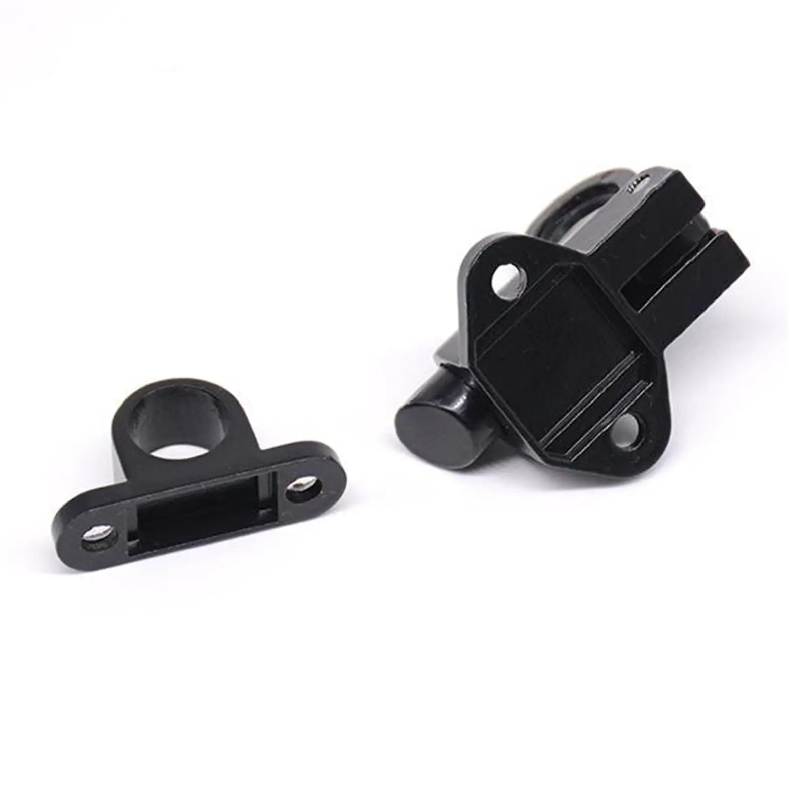 Picture 7: 2x 2-Pack Window Cabinet Pull Spring Load Automatic Door Latch Lock