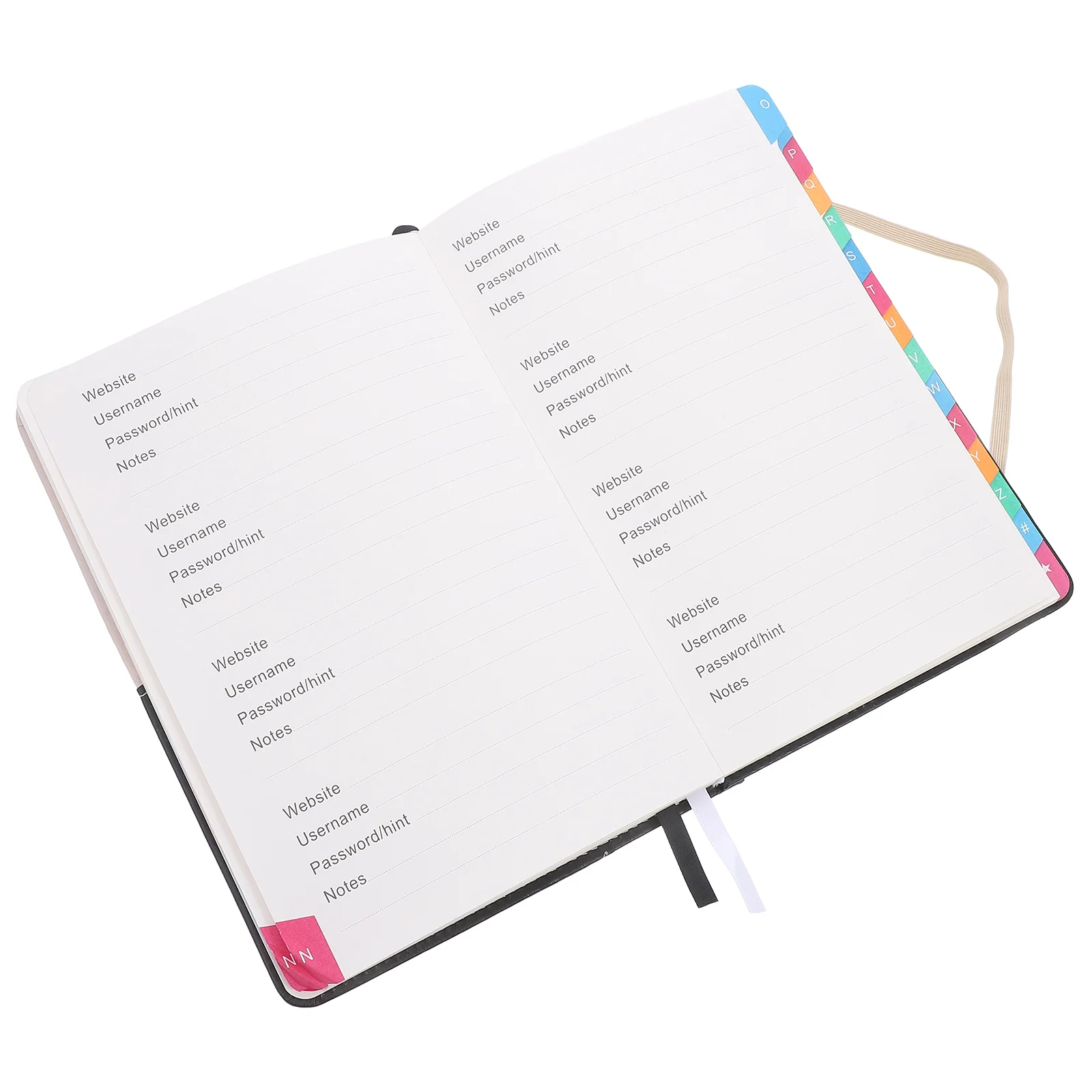 

Alphabetical Code Book Versatile Address Organizer Phone Home Portable Password Notebook Small for Addresses