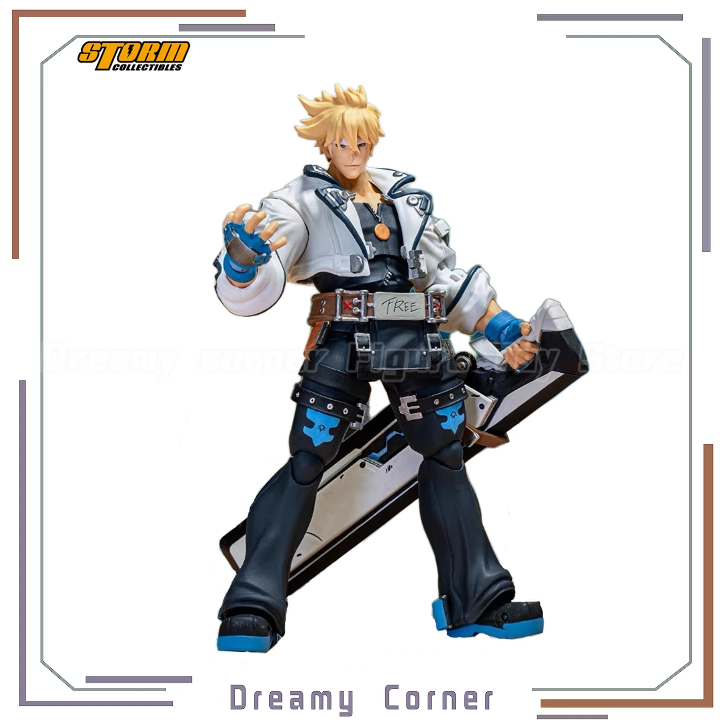 

【In Stock】Storm Collectibles GUILTY GEAR Sol Badguy 1/12 Action Figure Model Toys Collection