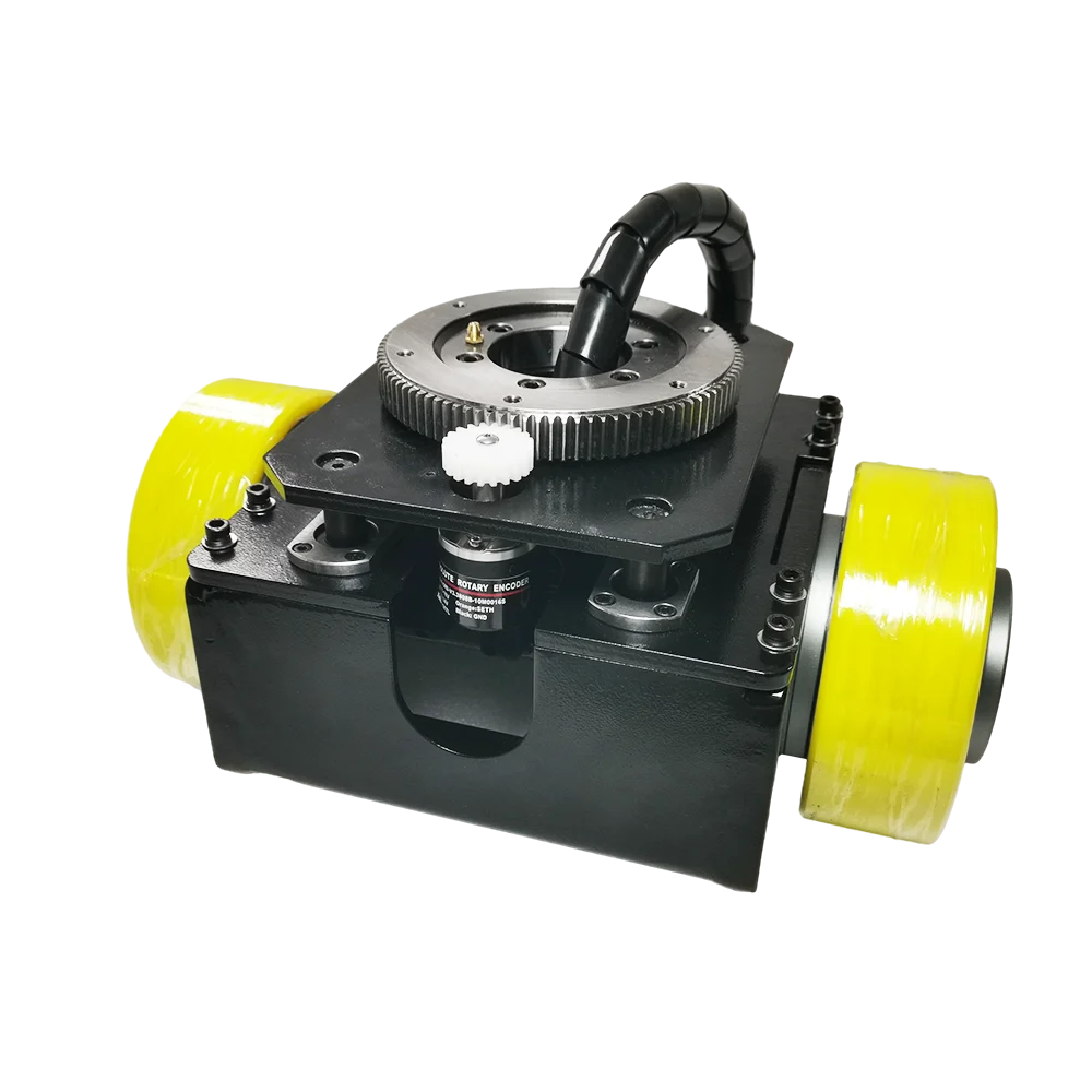 Rueda de transmisión diferencial AGV de alta resistencia, Máximo 400W, con servomotor para robot agv