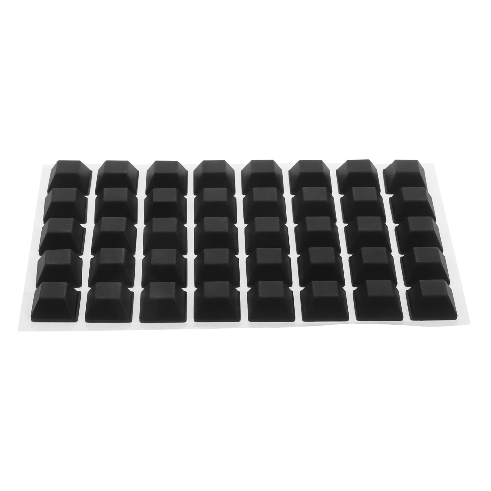

1 Sheet Self-Adhesive Rubber Bumper Cabinet Bumper Bathroom Foot Pedal Pad Noise Reduction Floor Protection Adhesive Rubber Feet