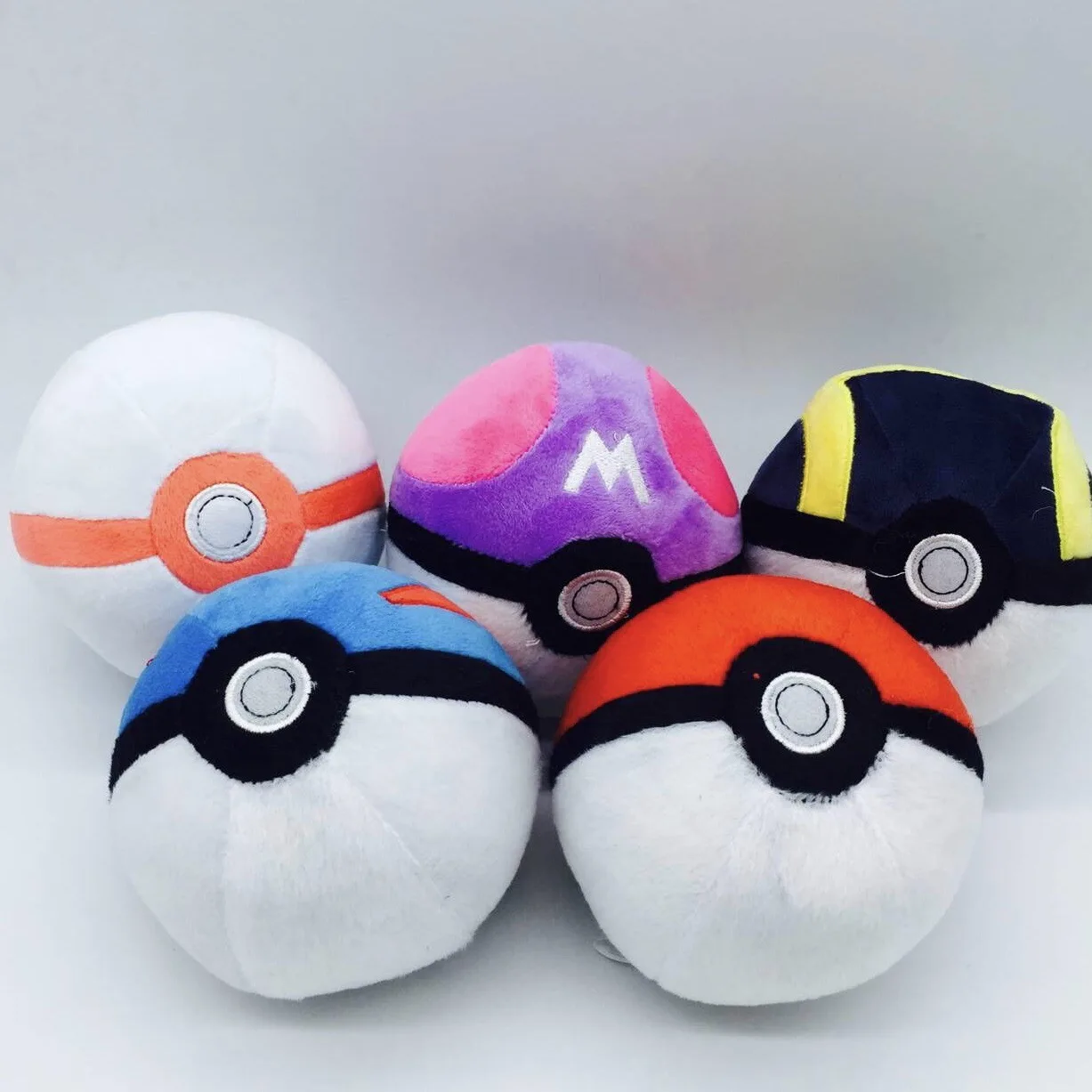 Pokemon Cartoon Elf Ball Doll Pokeball Kawaii Fashion Collectiion Ornament Cute Kids Hobby Toys Birthday Gifts