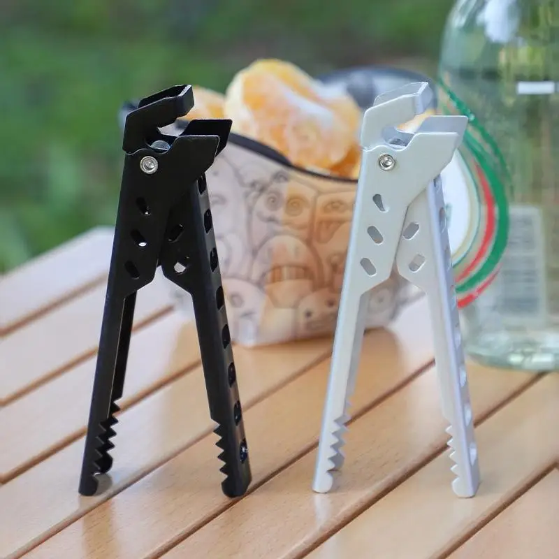 Outdoors Home Anti-hot Alloy Pot Clip Bowl Gripper Food Clamp Kitchen Dish Pan Anti-Scalding Accessories No Burn