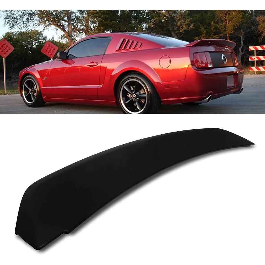 

Modifystreet 05-09 Mustang GT500 Style Flush Mount Rear Trunk Spoiler Wing for Enhanced Aerodynamics and Aggressive Exterior Ap