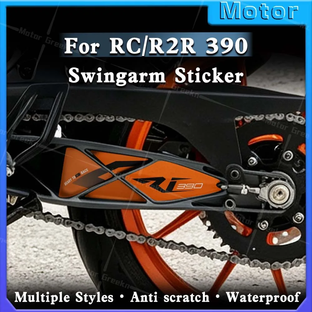 For Duke 390 250 125 2017-2023 RC390 RC 390 GP 2020-2024 Motorcycle Rear Swing Arm Sticker Rotating Shaft Protection Accessories