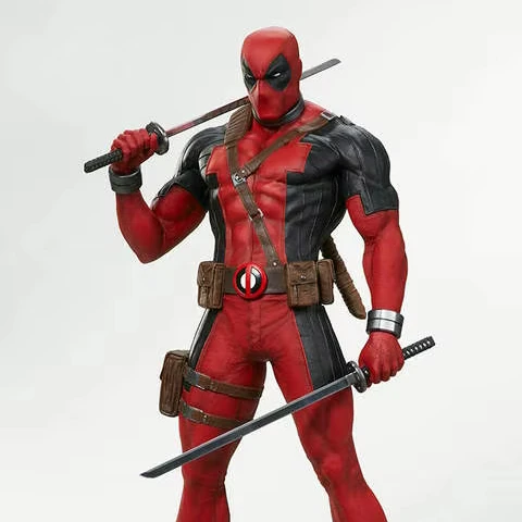 

Sideshow X PCS Deadpools Comics Statue Movable Anime Action Model Cartoon Figure Ornament For Gift Toys Collection