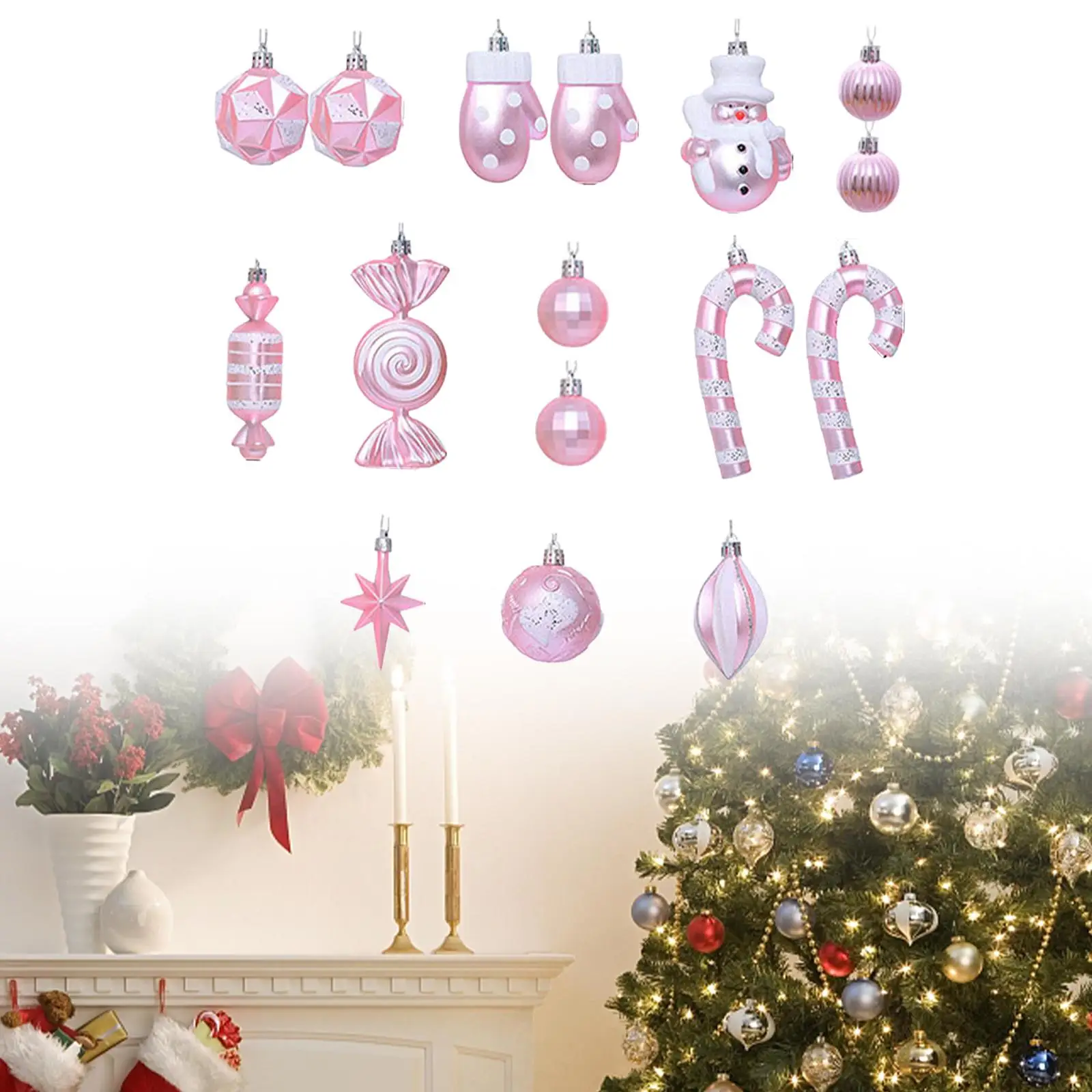 16-pcs-enfeites-decorativos-de-natal-miniaturas-artesanato-interior-ao-ar-livre-inquebravel-bonito-rosa-bolas-de-natal-decoracao-da-arvore-de-natal
