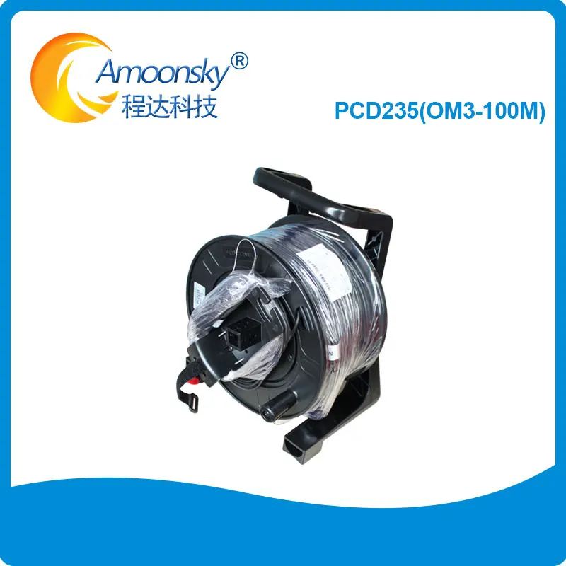 Gigabit Optical Fiber Cable 4.5mm Fiber Optic TUP 2 4 6 8 Core Single Mode Multi-Mode Extension 100M With Cable Car