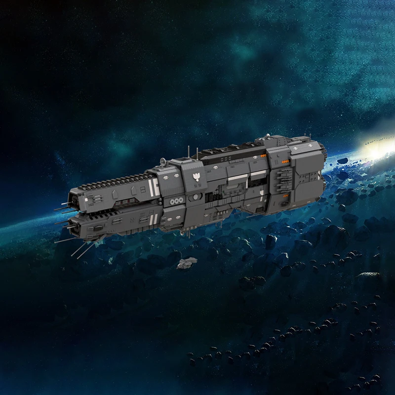 Squisito nuovo prodotto MOC Building Blocks Modello militare Spazio Crociera strategica Tecnologia Giocattolo modulare per bambini Assemblaggio fai-da-te