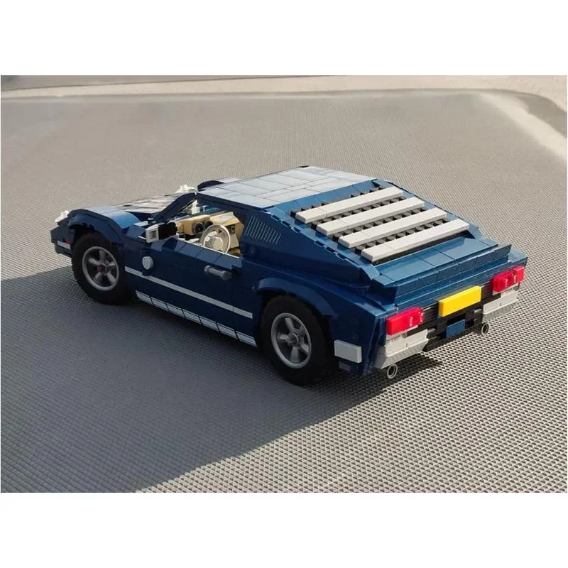 

One of The New MOC-120735 Racing Classic Racing Cars Assembles A Splicing Block Model Supercarwithchildren's Building Block Toys