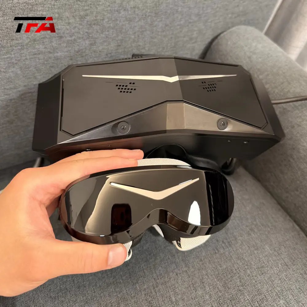 Factory Price Vr Headset 4k  Headset For Gaming Accessoires  3d Googles Devices  Supported Games Eyewear Racing Headset