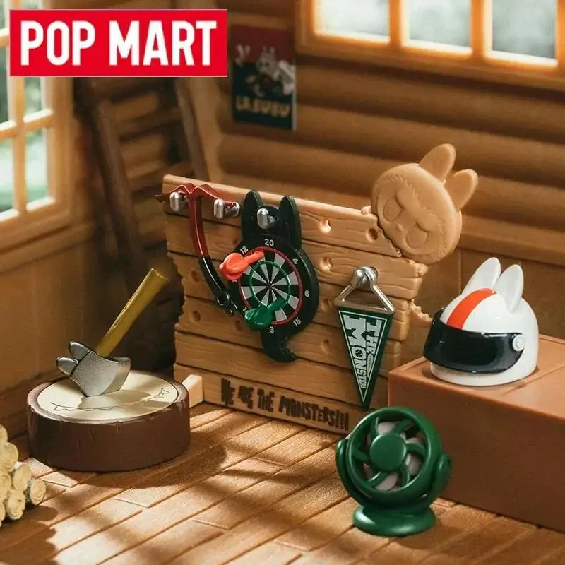 بوب مارت الوحوش منزل الجان سلسلة صندوق أعمى اللعب تخمين حقيبة مفاجأة صندوق غامض حقيقي غامض أنيمي عمل الشكل #3