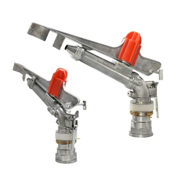 1.5 2 Polegada 360 graus sprinkler ajustável grande área de irrigação água spray ferramenta jardinagem pulverizador gramado parque rotativa pistola chuva