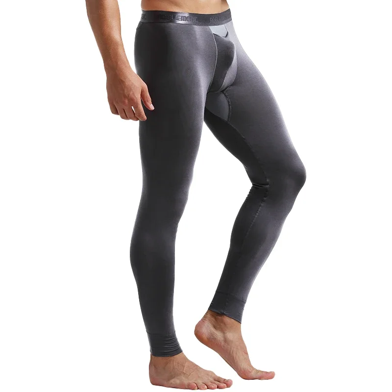 ملابس داخلية قطنية رفيعة للرجال من Long Johns سراويل داخلية داعمة للرجال سراويل ضيقة دافئة للربيع والخريف والشتاء