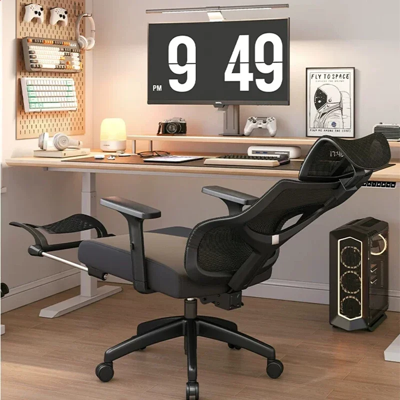 

Office Desk Chairs Gamming Chair Nordic Backrest Gamer Stool Pc Luxury Vanity Makeup Writing Computer Relaxing Design Armchairs