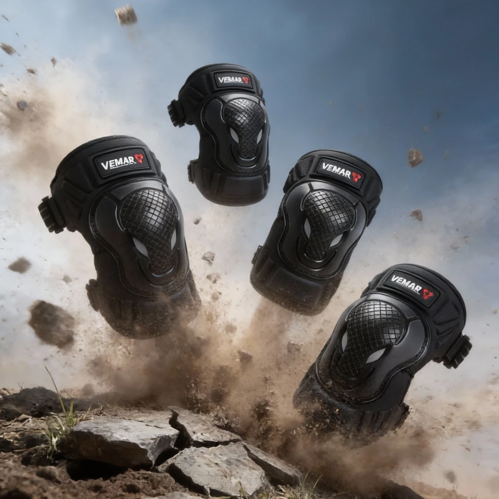 

VEMAR Protective Motorbike Knee Pad Motocross Motorcycle Knee Pads Elbow Pads MX Protector Racing Guards Protection