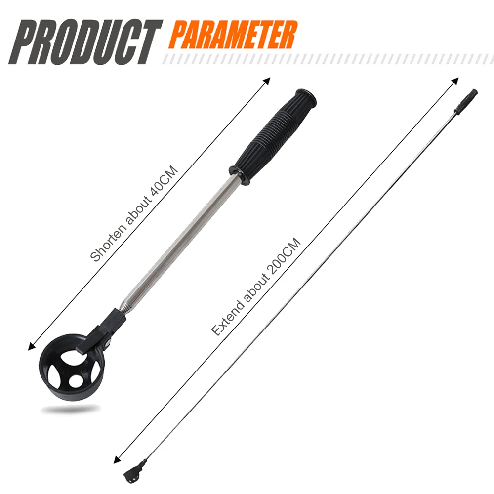 Retriever de pelota de Golf portátil, varilla telescópica de eje de acero inoxidable, accesorio de deporte al aire libre, herramienta de recogida