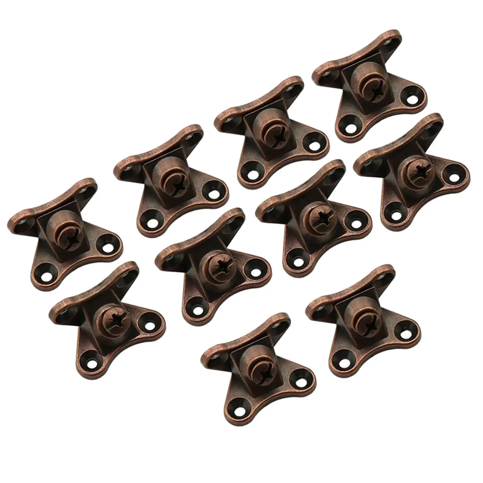 10PCS Detachable Combination Butterfly Corner Code Zinc Alloy Fasteners Corner Code Right Angle Bracket Furniture Hardware