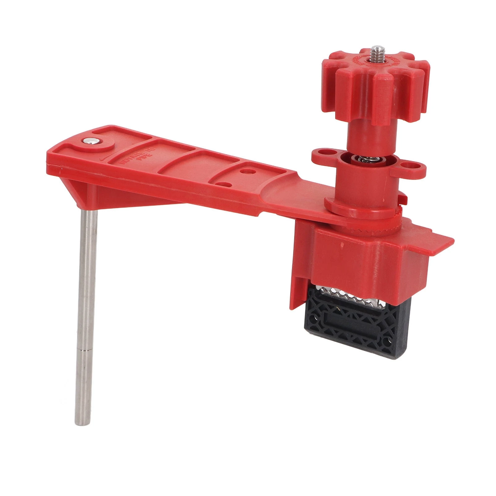 Industrial Single Arm Ball Valve Lock Universal Nylon and Stainless Steel Pipe Valve Locking Device