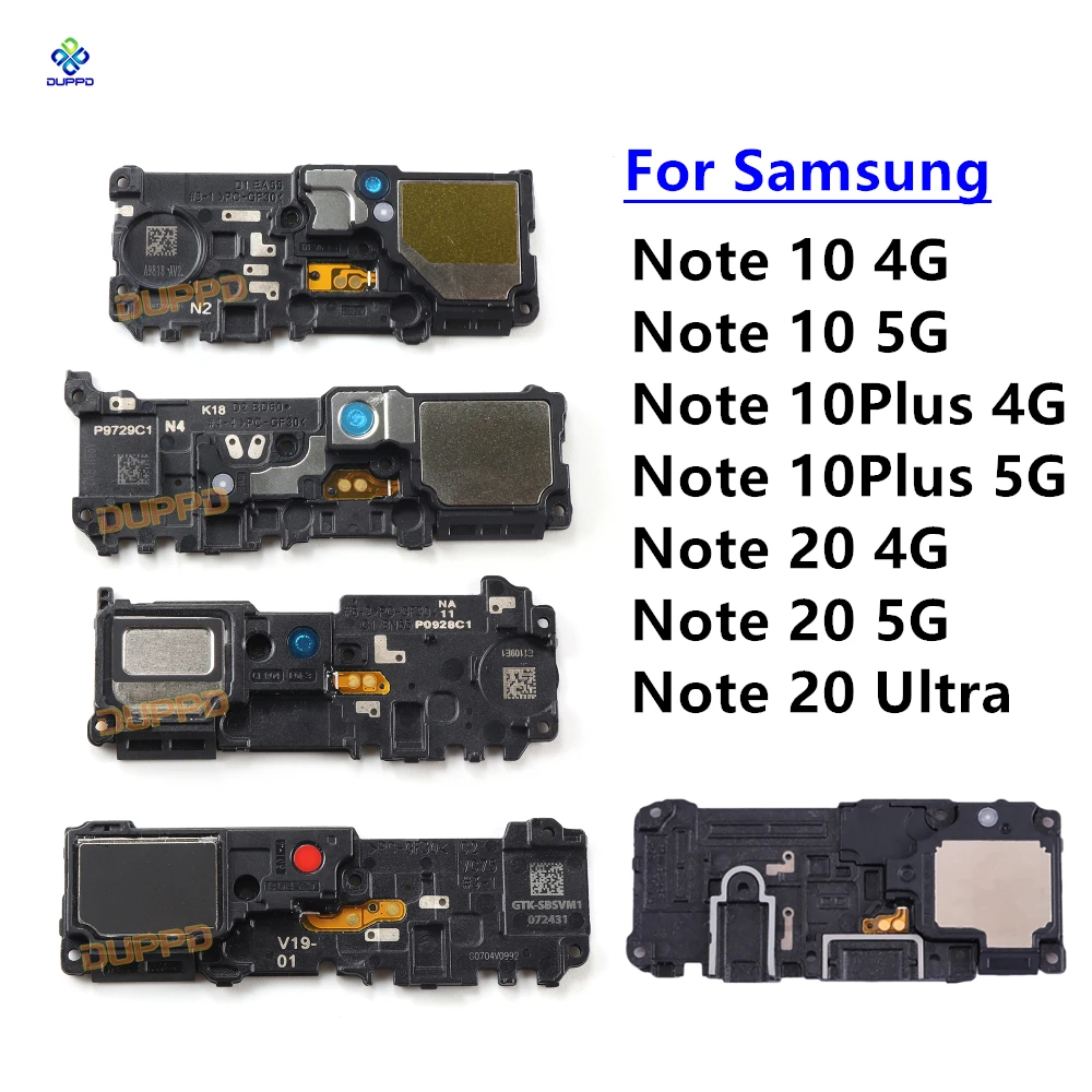 

1PCS Loudspeaker For Samsung Galaxy Note 10 20 Plus Lite Ultra 4G 5G Note20 Note10 Note20 Loud Speaker Buzzer Ringer