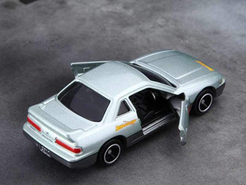 TOMY INITIAL D Nissan S13 SILVIA Legierungsauto, Druckguss und Spielzeugfahrzeuge, Automodell, Miniaturmodellauto für Kinder, vergriffen