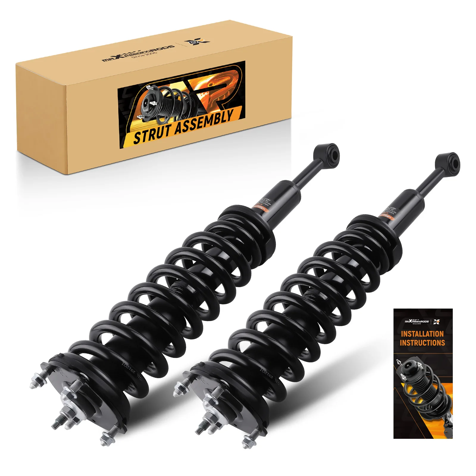 New Front Strut Spring Assembly For Toyota Tundra 2007-2021 4WD Front Left/Right 2-Year Warranty Replacement