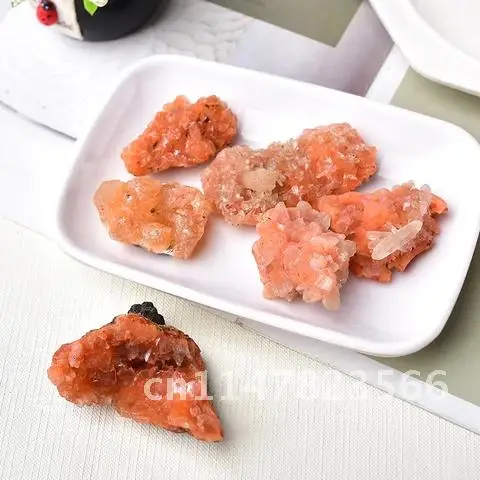 Wholesale Natural Crystal Apophyllite Gravel Specimen Irregular Ore Repair Rock Mineral Collection Aquarium Home Decor Gift 1PC