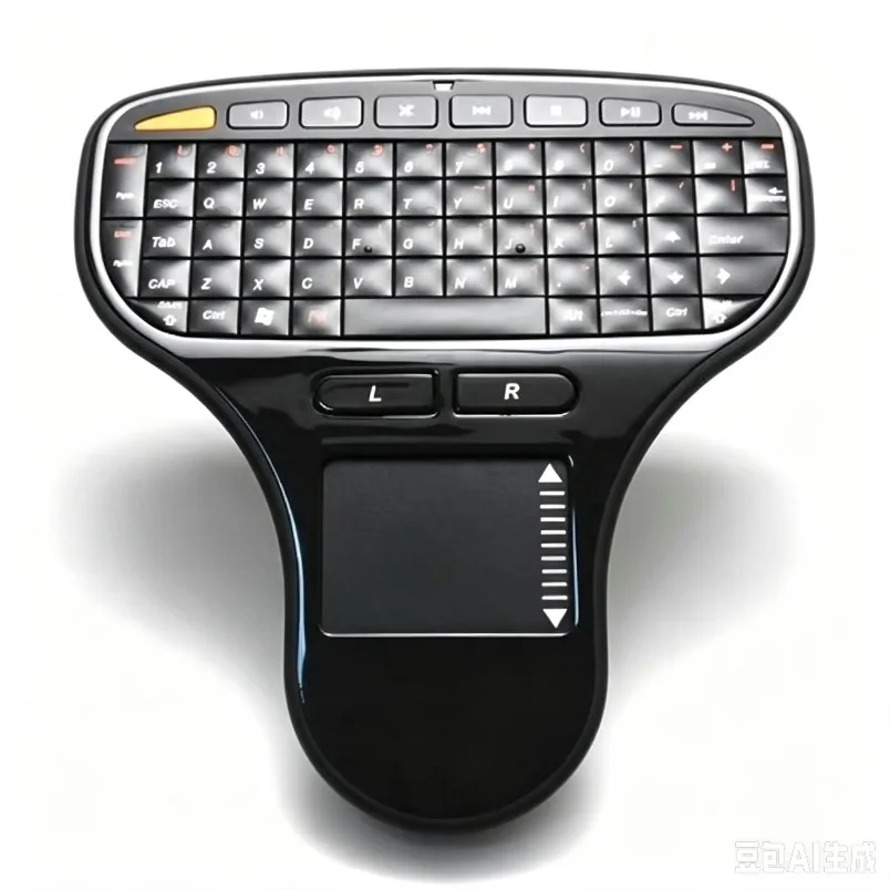 Mini HTPC Wireless Keyboard and Mouse Set, Integrated Keyboard and Mouse N5901A N5902
