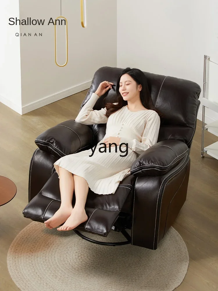 xyy electric single sofa lazy sofa can lie down and sleep rotating rocking chair