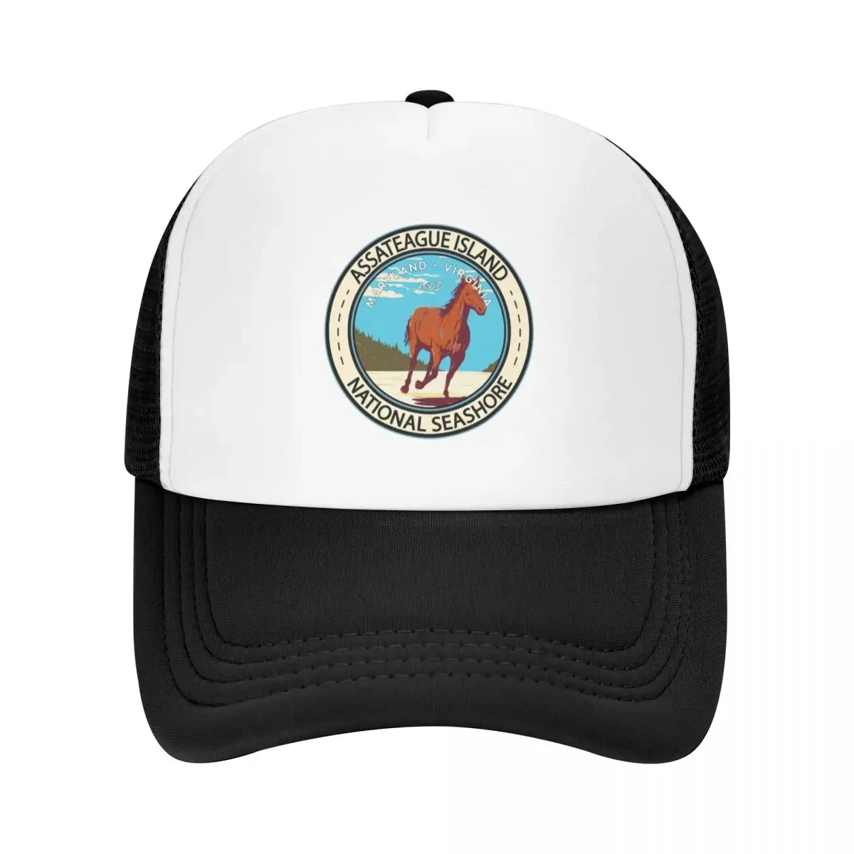 Assateague Island National Seashore Badge Baseball Cap Military Tactical Cap New In Hat funny hat Visor Girl Men's