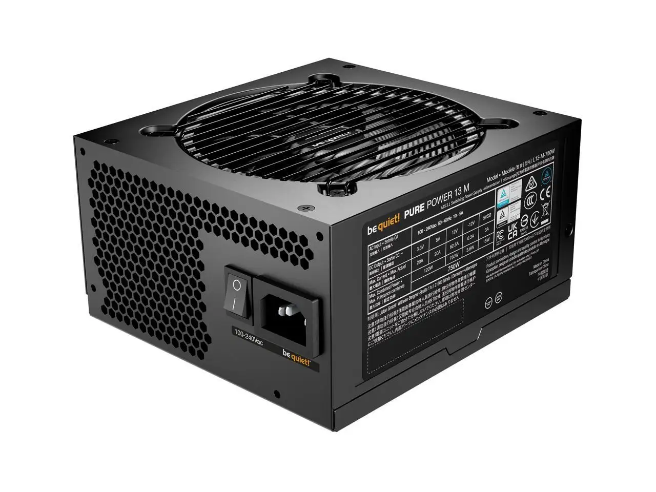 조용히 하세요! 퓨어 파워 13M 750W ATX 3. - Power Supply 750W 리뷰 및 가격
