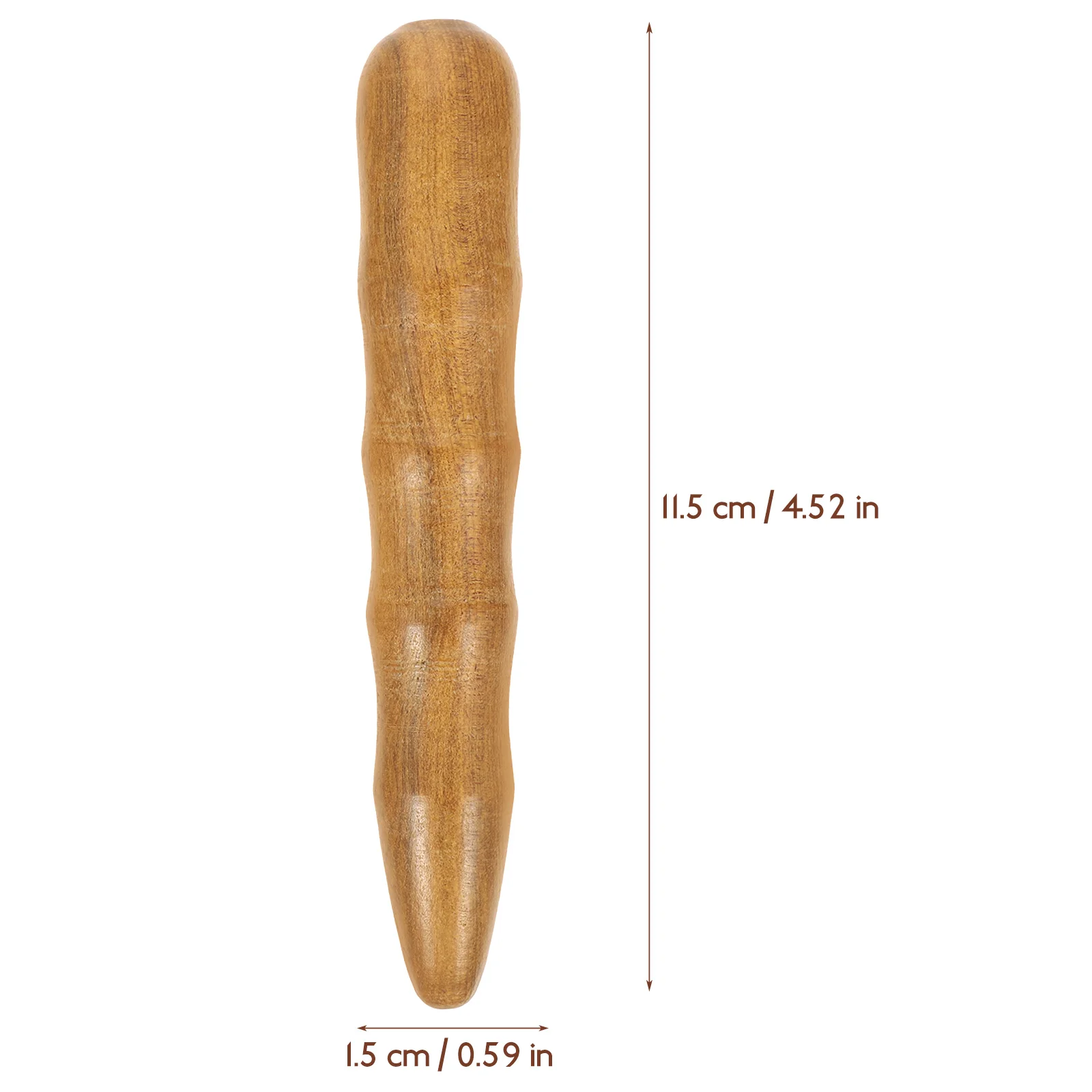 

2pcs Wooden Massage Tools Natural Wood Foot Stick for Acupressure Meridian Manual Massager Roller Traditional Body Scraper