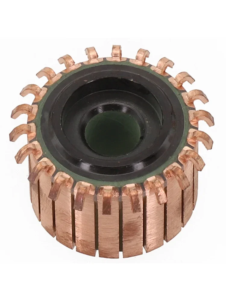 Improve Your Motor's Performance with the 22P Teeth Copper Hook Type Electrical Motor Commutator (25 x 8 x 18(19)mm)