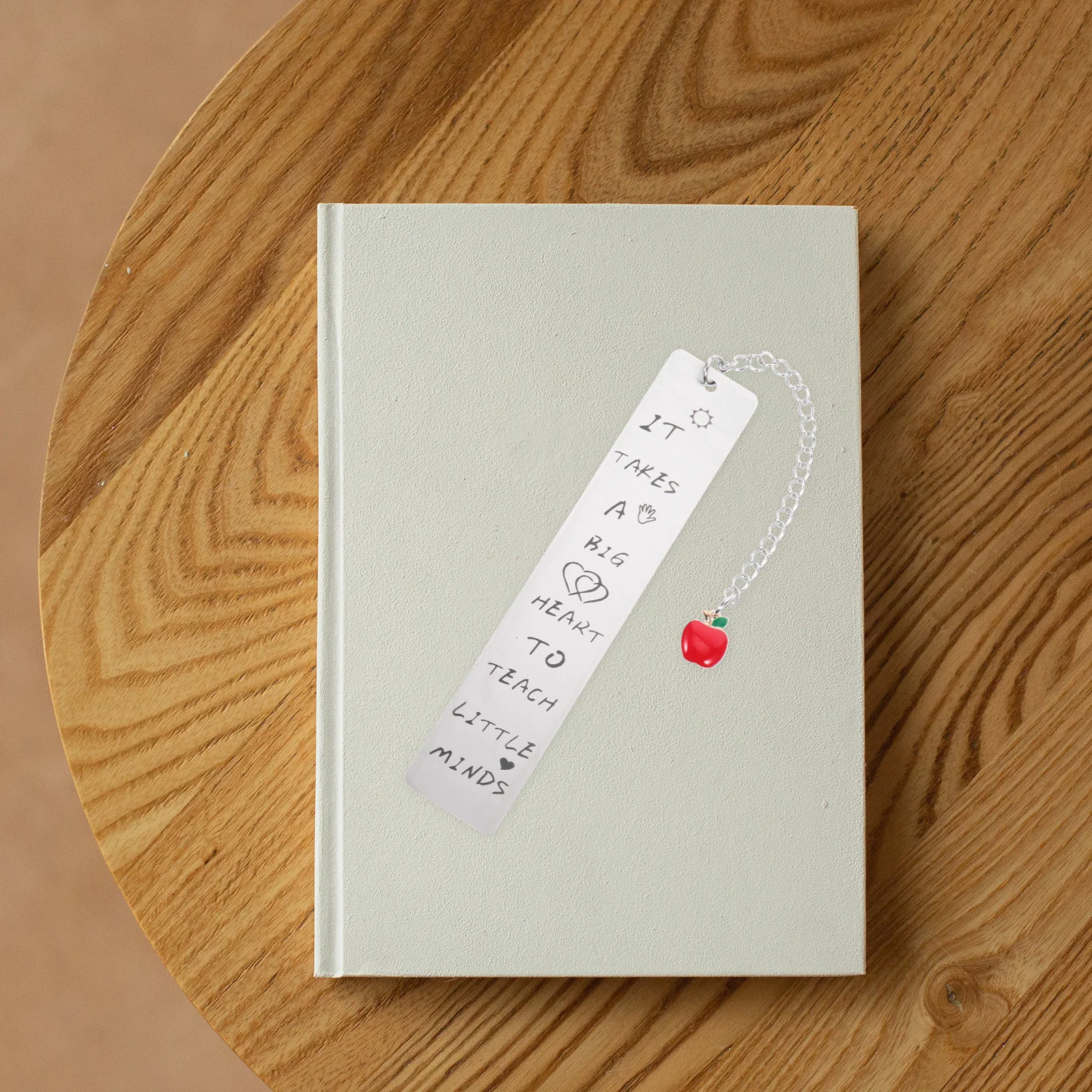 1Set Stainless Steel Bookmark Practical Decorative Page Marker for Study Reading Stationery Supplies Bookmark Page Marking Tool