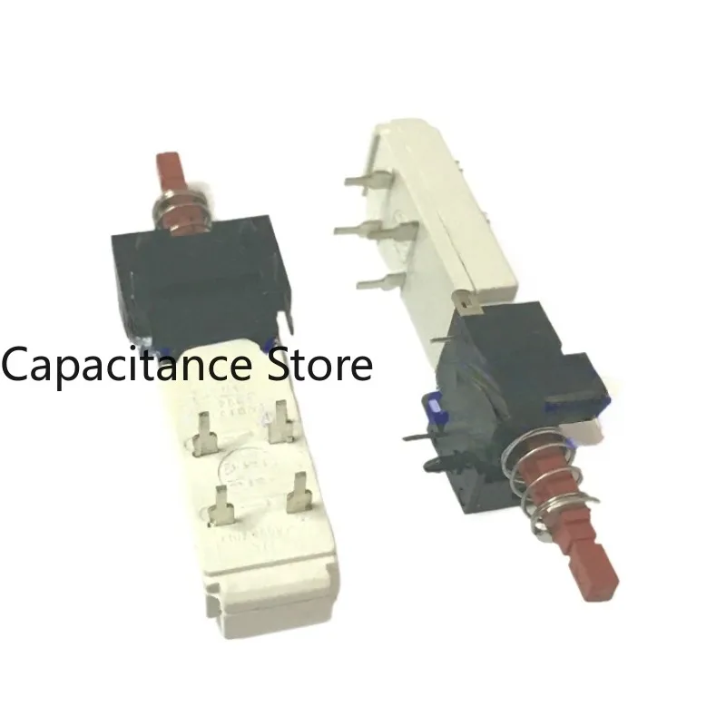 5PCS Power switch, self-locking  key  4A/250V push- TV-3