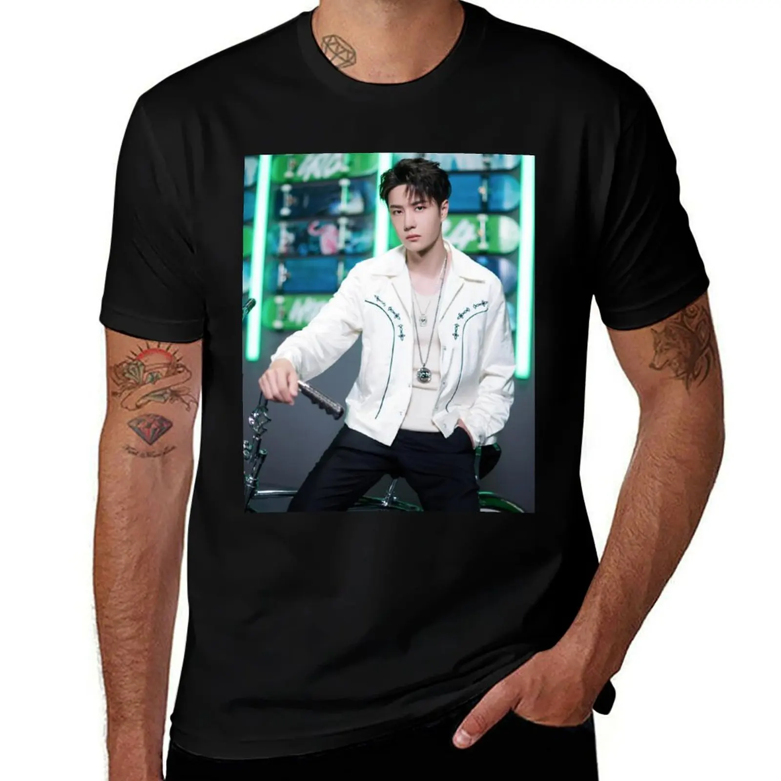 

Wang Yibo T-Shirt funny t shirts man T-Shirt