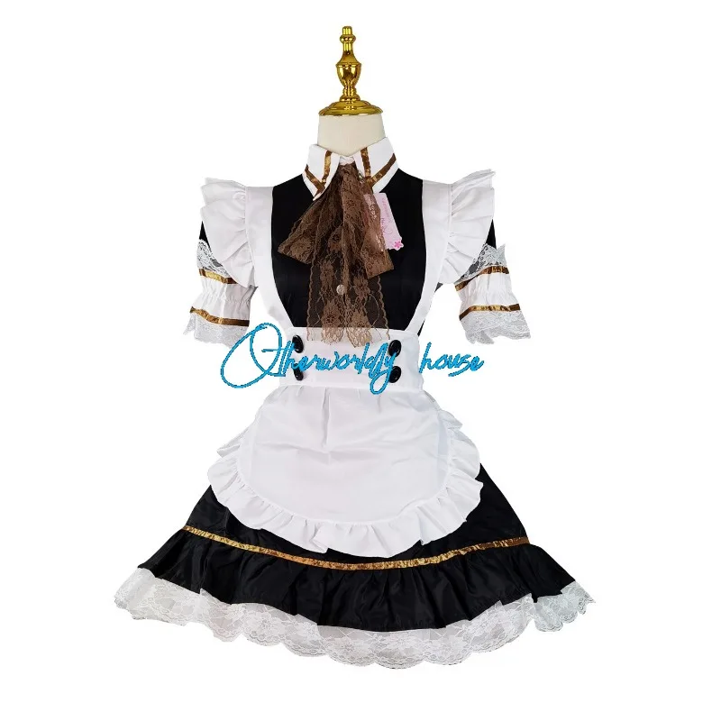 Cosplay Cute Lolita Maid Costumes Girls Women Lovely Maid Dress Costume Animation Show Japanese Outfit Dress Plus Woman Clothes