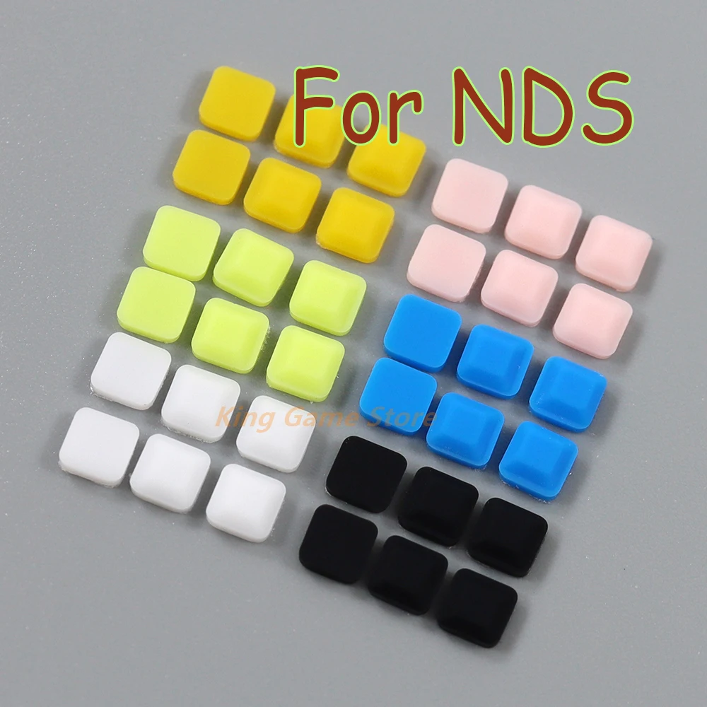 

30sets Housing shell Screw Hole Feet Pads For NDS Feet Pad Rubber For nds Replacement repair parts