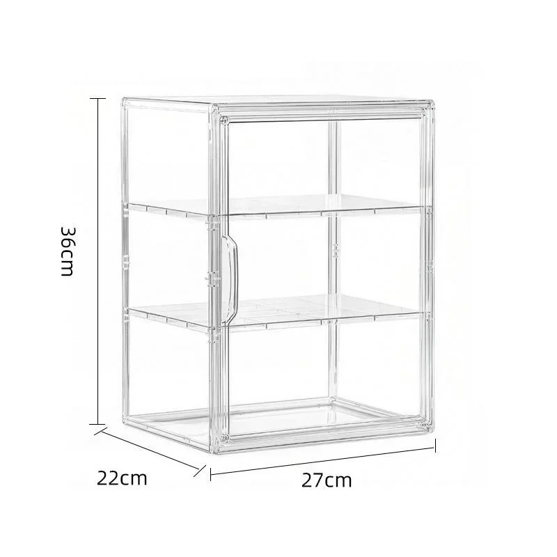 36cm Acrylic Blind Box Display Case Collectible Figure Cabinet Storage Rack For Collectors Kids Table Decor Birthday Gift