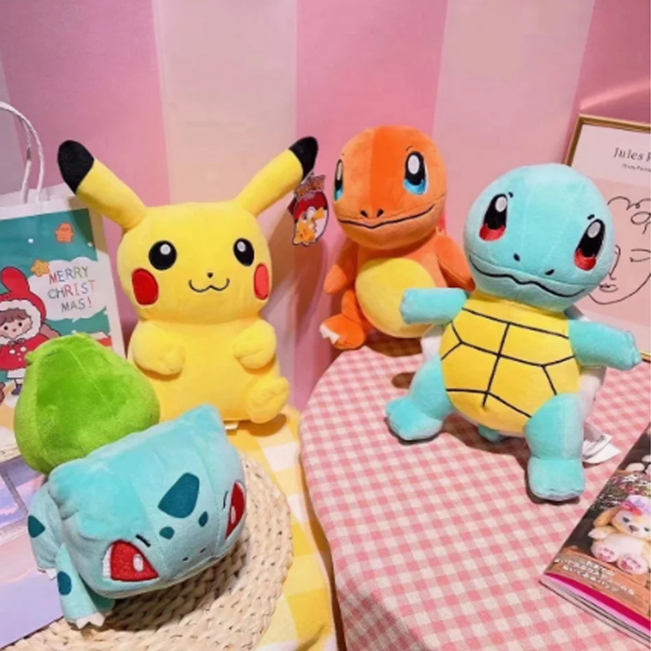 Charmander Plush doll Anime cartoon Cute New Pocket Monster Ornament Toy doll Plushie