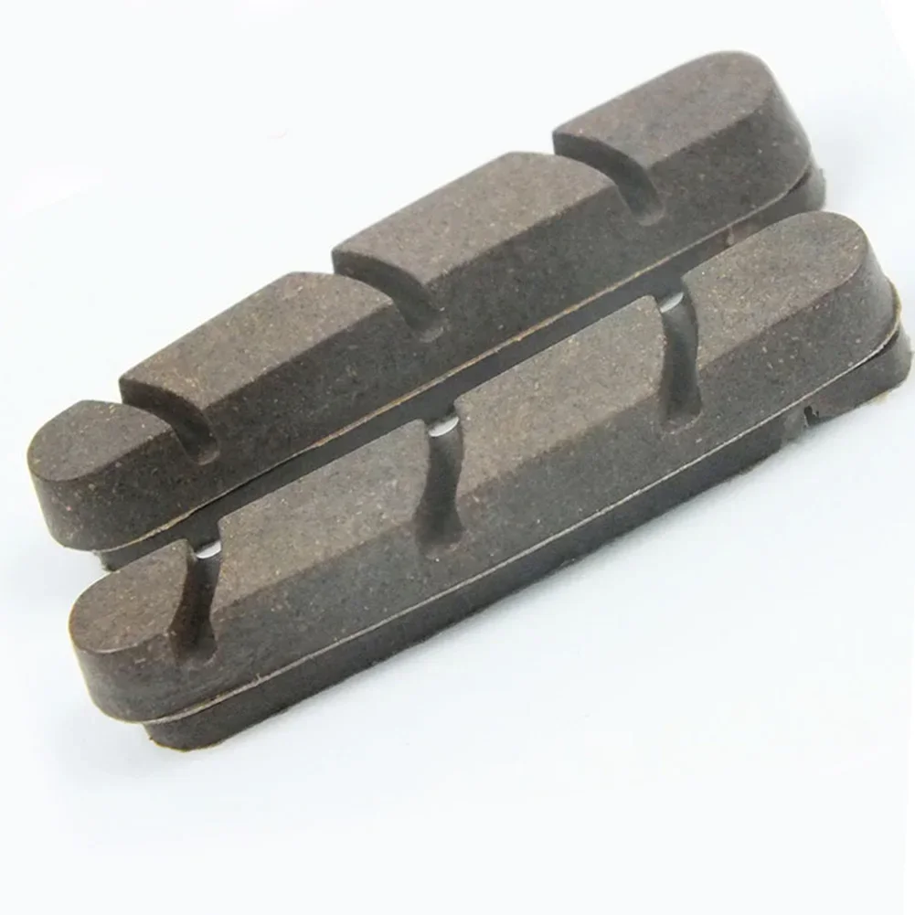 Rim Wheel Frame Bicycle Brake Pads Carbon Fiber Road Bike 2 Pieces Black Rubber For------Shimano Carbon Rim Brand New